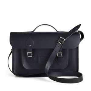 Cambridge Satchel Company Bag Navy 15 in